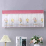 New Dustproof AC Cover (1 ton & 1.5 Ton & 2 Ton ) Decorative AC Protector Dust Cover Air Conditioner Dustproof Fabric Cover Beautiful Design