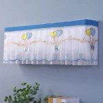 New Dustproof AC Cover (1 ton & 1.5 Ton & 2 Ton ) Decorative AC Protector Dust Cover Air Conditioner Dustproof Fabric Cover Beautiful Design